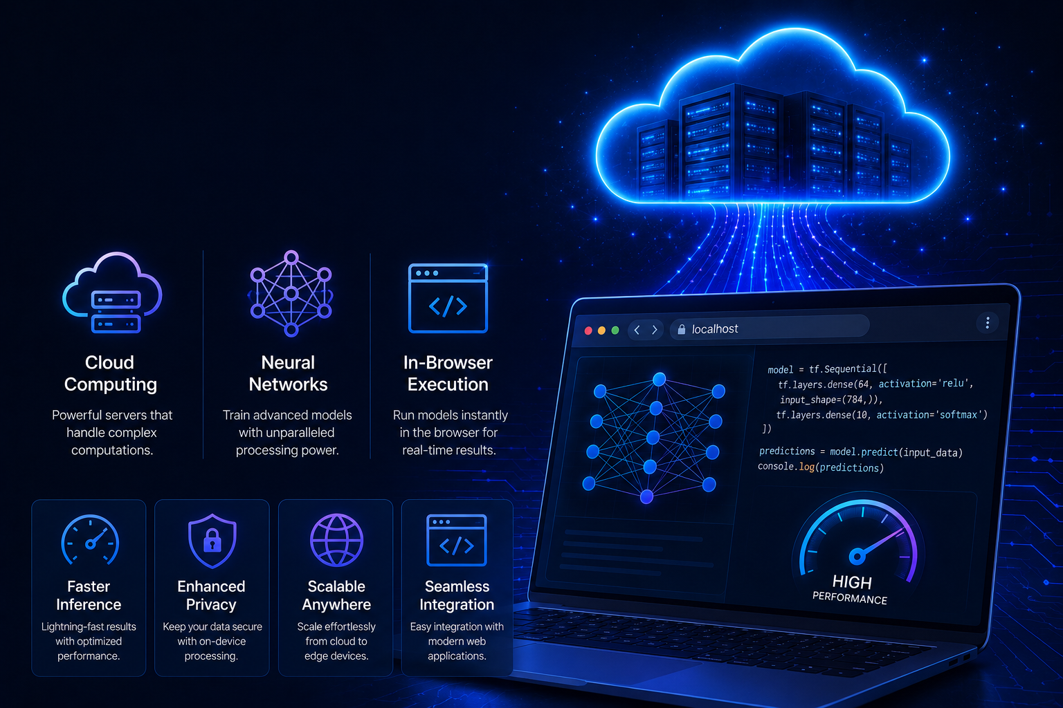 Running Neural Networks in the Browser with Cloud-Powered Performance